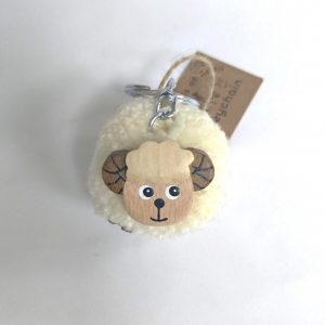 71674-02 PHI Keychain L. Sheep (Brown)