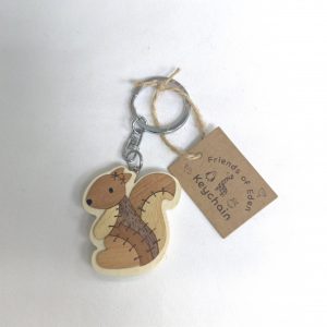 71675-03 Keychain Patchwork (Squirrel)
