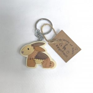 71675-04 Keychain Patchwork (Rabbit)