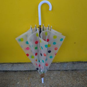 71677-01 精美長雨傘(圓點)