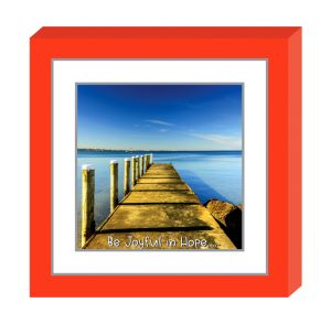 71770-05 Fold2Frame Card-Be Joyful