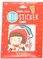 880-941894-7981 Hello Jane Big Sticker (A Set)