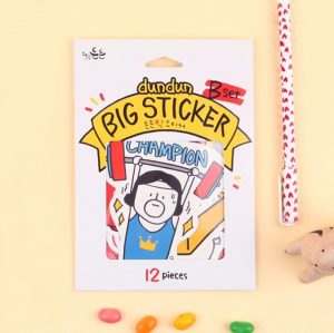 880-941894-7936 Dundun Big Sticker (B Set)